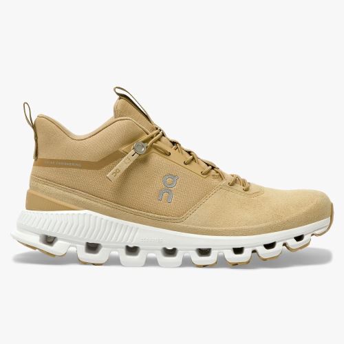 On Cloud Hi Tenis Mulher - Luz Marrom PT-X-082